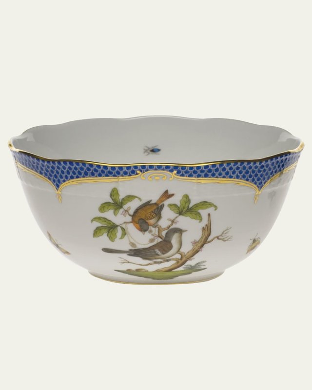 Rothschild Blue Round Bowl